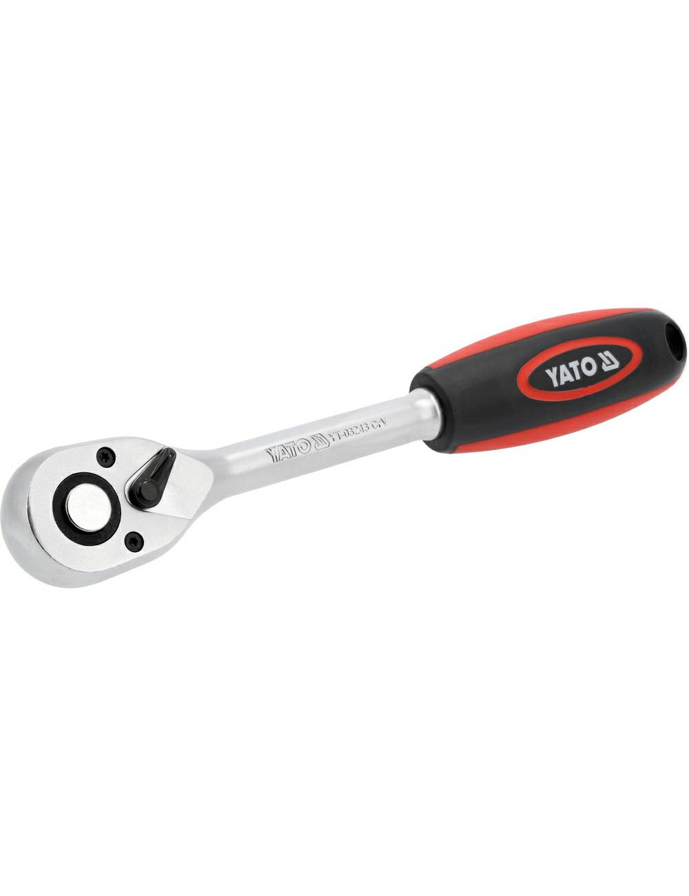 YATO GRZECHOTKA PROSTA Z PLASTIKOWĄ RĘKOJEŚCIĄ 1/2" 90T YT-03243