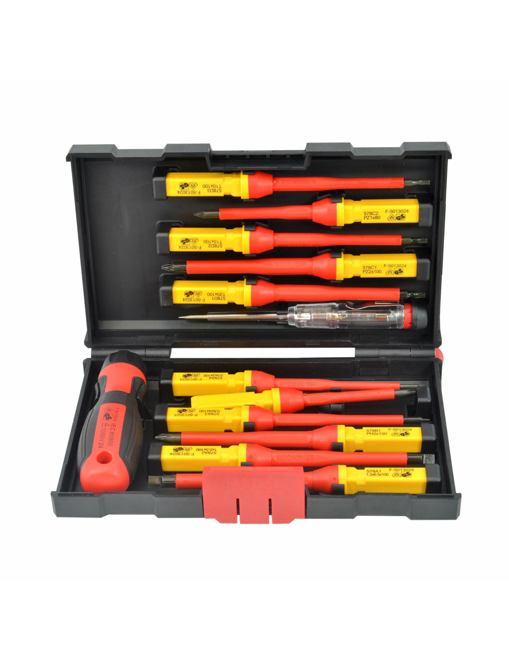 AWTOOLS ZESTAW WKRĘTAKÓW IZOL.1000V VDE S2 13SZT.