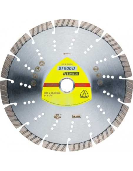 KLINGSPOR TARCZA DIAMENTOWA SEGMENTOWA 230mm x 2,6mm x 22,2mm DT900U