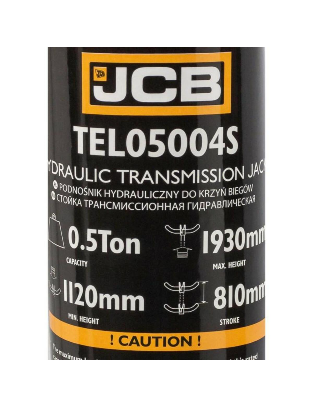 JCB PODNOŚNIK HYDRAULICZNY DO SKRZYŃ BIEGÓW 0,5T