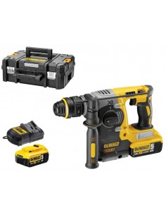 DEWALT MŁOT WIERCĄCO-KUJĄCY SDS-PLUS 18V 2,1J 2 x 5,0Ah XR LI-ION BEZSZCZOTKOWA TSTAK DCH273P2T