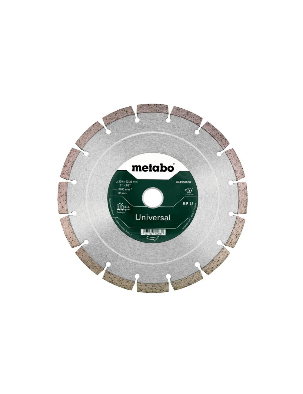 METABO TARCZA DIAMENTOWA PROMOTION 230 x 22mm