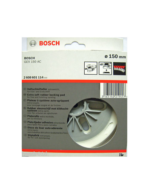 BOSCH DYSK SZLIFIERKSKI 150mm B.MIĘKKI