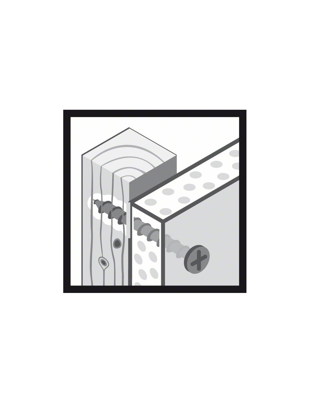 BOSCH WKRĘTY DO DREWNA TAŚMA 3,9x25m 1000szt.m