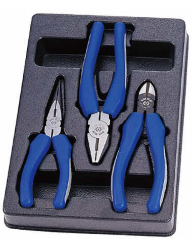 KING TONY ZESTAW SZCZYPIEC 6111-07 + 6211-06 + 6311-06. WKŁAD DO WÓZKA