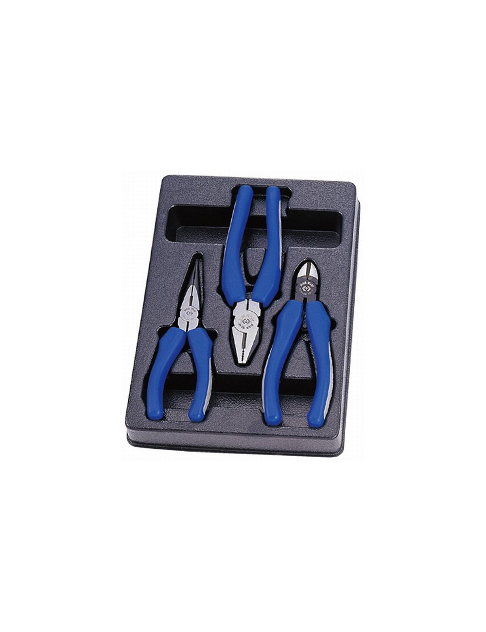 KING TONY ZESTAW SZCZYPIEC 6111-07 + 6211-06 + 6311-06. WKŁAD DO WÓZKA