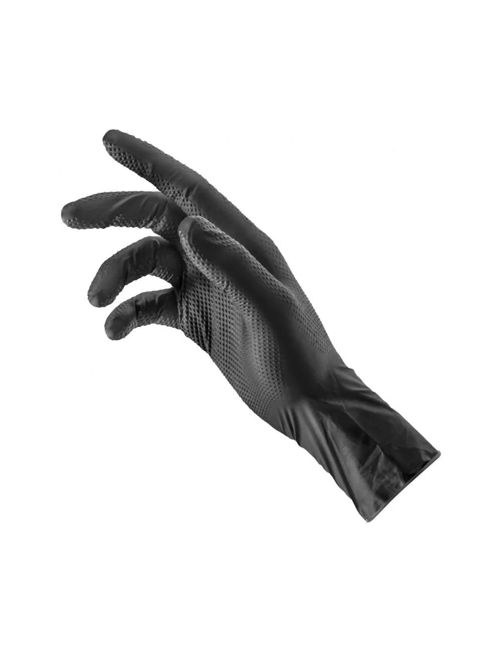 RĘKAWICE GARAGE MONKEY CZARNE roz. XL 10 50szt.