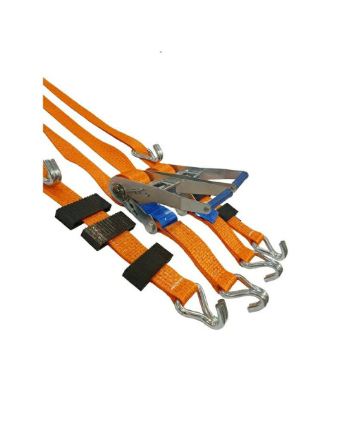 PAS DO LAWET Z KOSTKAMI 3m 50mm HAKI PODWÓJNE