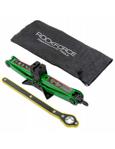 ROCKFORCE PODNOŚNIK TRAPEZOWY 2000kg + klucz grzechotka