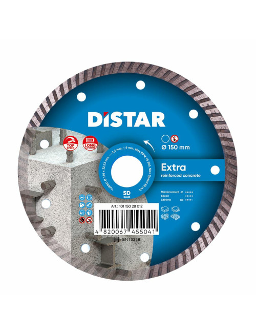 DISTAR TARCZA DIAMENTOWA EXTRA 150 x 2,2 x 22,23mm TURBO