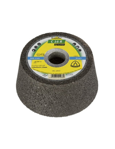 KLINGSPOR ŚCIERNICA GARNKOWA STOŻKOWA C16R_SUPRA 110mm x 55mm x 22mm