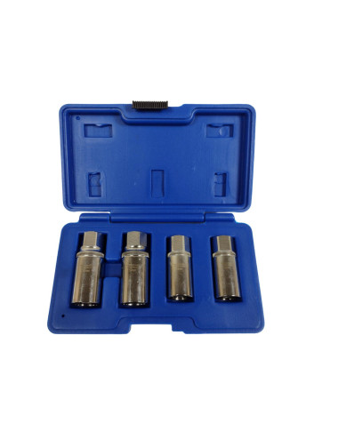 SILVER NASADKI DO ZERWANYCH URWANYCH ŚRUB SZPILEK 4szt 6 8 10 12mm