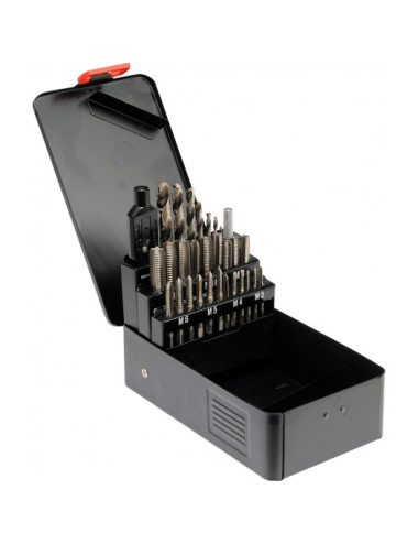 YATO GWINTOWNIKI ZESTAW 29 elem. M3-M12 YT-2977