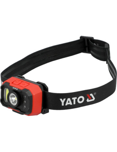 YATO LATARKA CZOŁOWA 1000LM AKU CZUJNIK RUCH YT-085942