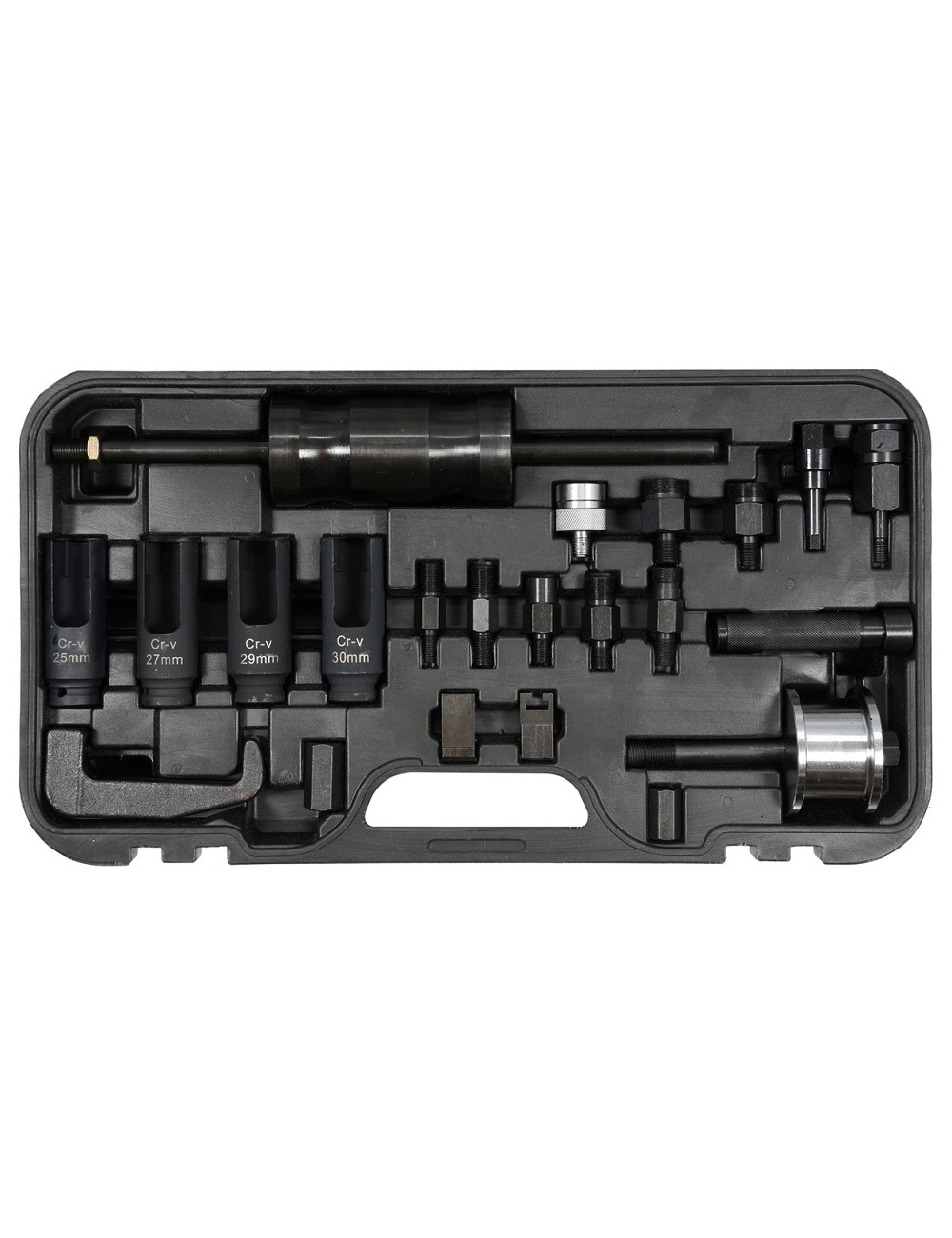 YATO ZESTAW ŚCIĄGACZY BEZWŁADNOŚCIOWYCH DO WTRYSKIWACZY 22 ELEMENTY YT-06175