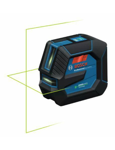 BOSCH LASER KRZYŻOWY GLL 20-22 G ZIELONY + UCHWYT LB 10