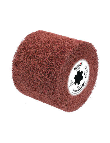 YATO SZCZOTKA DO SATYNIARKI P120 (WŁÓKNINA) YT-81957