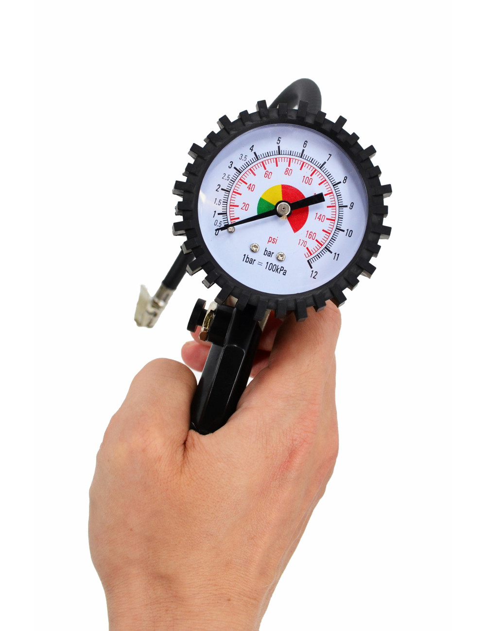 AWTOOLS PISTOLET DO POMPOWANIA KÓŁ Z MANOMETREM TG-8