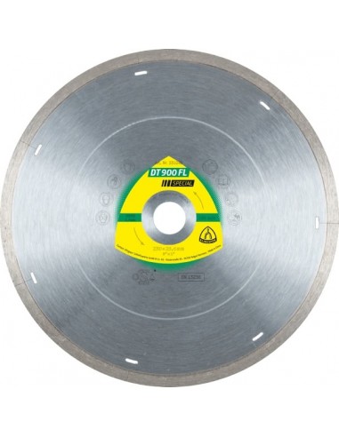 KLINGSPOR TARCZA DIAMENTOWA PEŁNA 200mm x 1,6mm x 30mm DT900FL SUPRA, GRES, SPECIAL,SUCHO, MOKRO