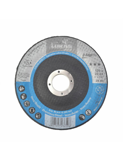 LUKAS ŚCIERNICA LISTKOWA 125mm ZK 80 U-EDGE PRO PACHWINOWA