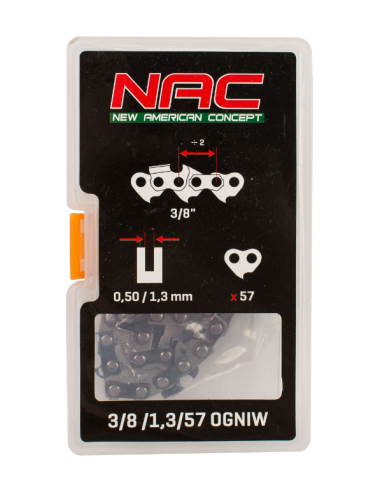 NAC ŁAŃCUCH TNĄCY 16" 57 3/8" 1,3 YD-KW05-38, SPS01-38, GE-CS38