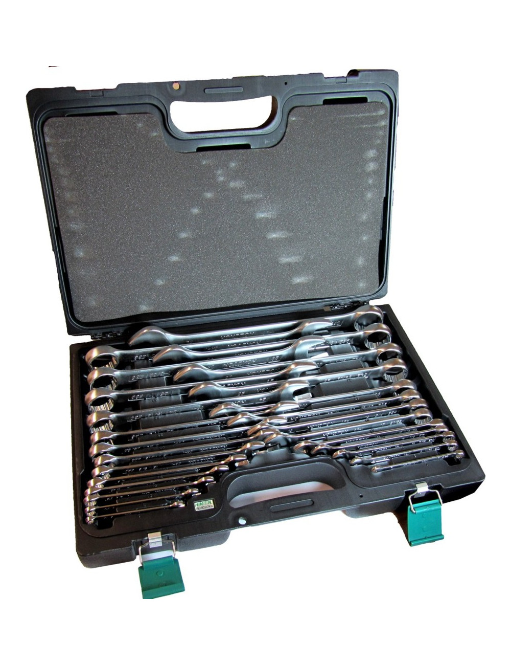 HONITON KLUCZE PŁASKO-OCZKOWE WALIZKA 26 elem. 6-32mm