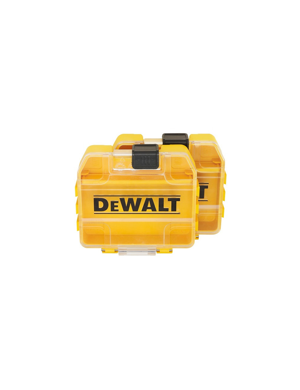 DEWALT PUDEŁKO NA BITY TOUGHCASE TIC TAC 2szt. KOMPATYBILNY TSTAK DT70800-QZ