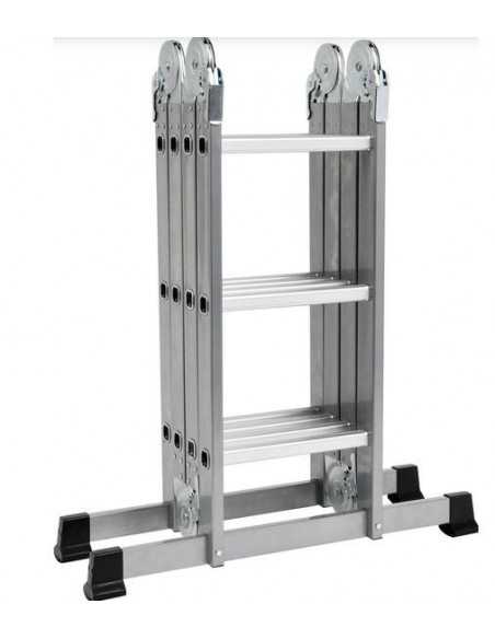 VOREL DRABINA ALUMINIOWA WIELOFUNKCYJNA, PRZEGUBOWA 4 x 3 STOPNIE  17704