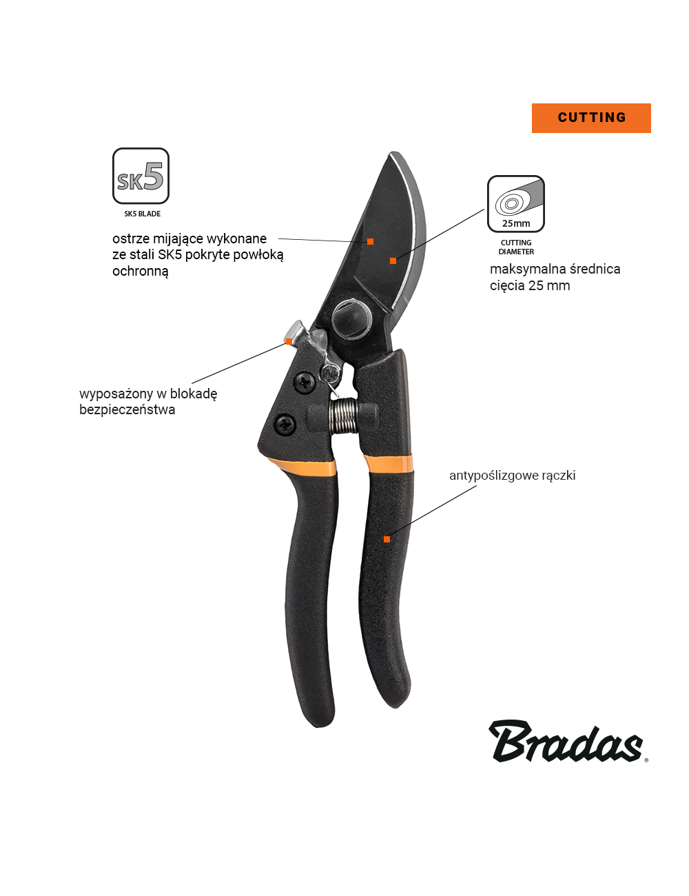 SEKATOR V-SERIES-D OSTRZE MIJAJĄCE SK5 STAL