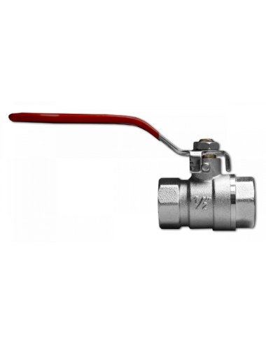 ZAWÓR KULOWY 1" MOSIĄDZ NIKLOWANY BRADAS