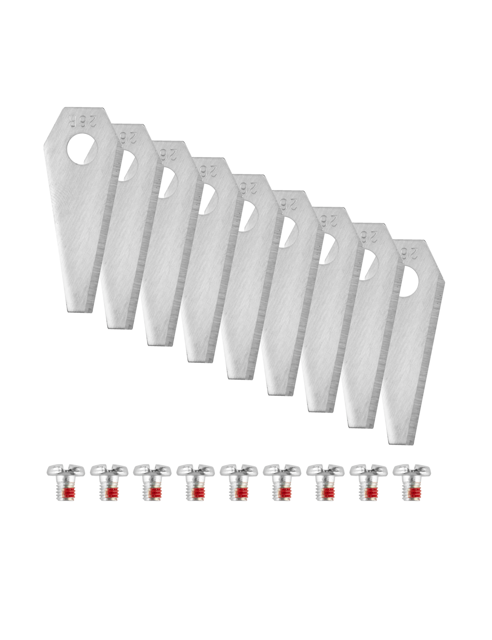 NOŻE DO ROBOTÓW KOSZĄCYCH BOSCH 9szt. NEUTRAL