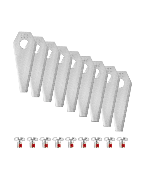 NOŻE DO ROBOTÓW KOSZĄCYCH BOSCH 9szt. NEUTRAL