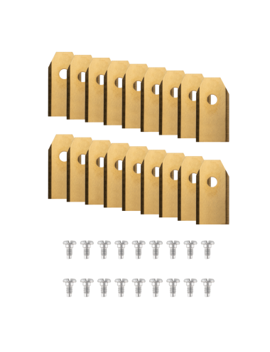 BRADAS NOŻE DO ROBOTÓW KOSZĄCYCH HUSQVARNA GARDENA 18szt. TITAN GOLD