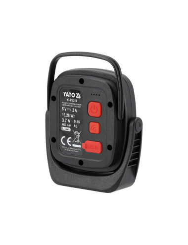 YATO REFLEKTOR PRZENOŚNY 10W 1200LM CZUJNIK RUCHU YT-818214