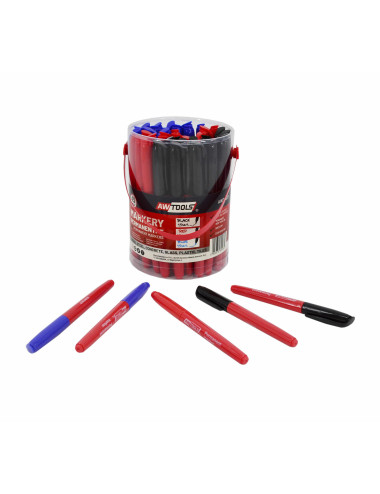 AWTOOLS MARKERY CIENKIE KOLOROWE 45 szt.