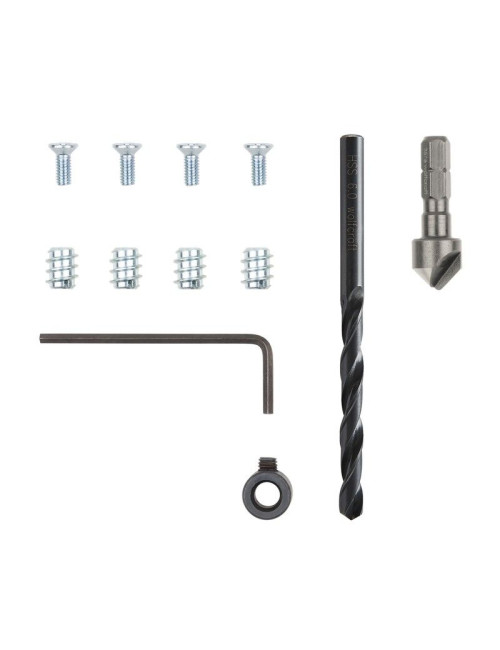 Zestaw naprawczy do zawiasów puszkowych po stronie korpusu 11 elementów 4657000 WOLFCRAFT