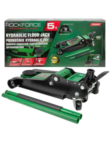 ROCKFORCE DŹWIGNIK "ŻABA" 5T 115-505mm NISKI