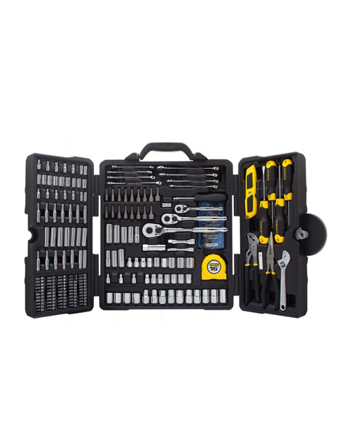 Stanley STMT73795 Zestaw Narzędzi 210 el. | Grzechotki, Klucze, Walizka