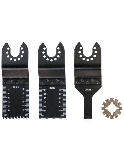 IRWIN BRZESZCZOT DO WIELOFUNKCYJNEJ SZLIFIERKI OSCYLACYJNEJ KOMPLET 3szt. do cięcia drewna, płyt gipsow