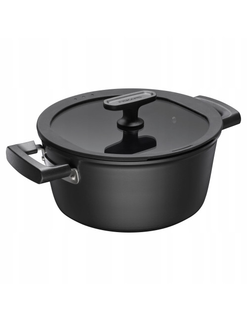 FISKARS GARNEK 5L Z POWŁOKĄ NIEPRZYWIERAJĄCĄ I Z POKRYWKĄ HARD FACE