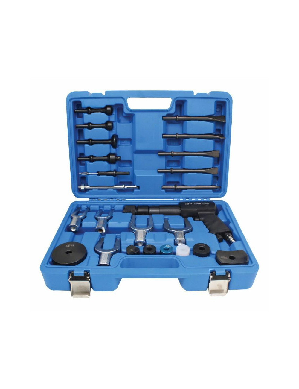 SATRA MŁOTEK PNEUMATYCZNY + DŁUTA GROTY