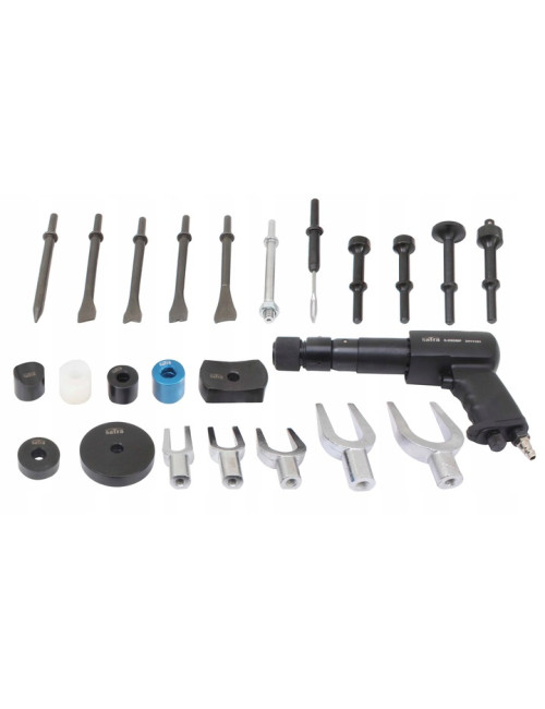 SATRA MŁOTEK PNEUMATYCZNY + DŁUTA GROTY