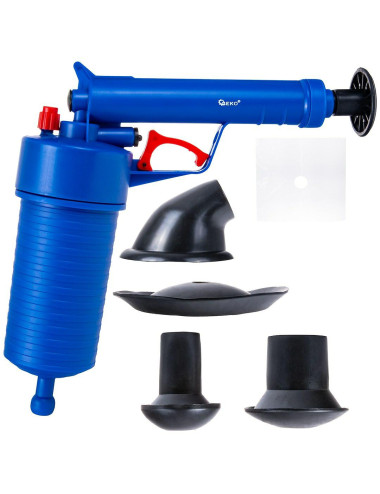 PISTOLET DO UDRAŻNANIA RUR GEKO przepychacz do udrażniania rur