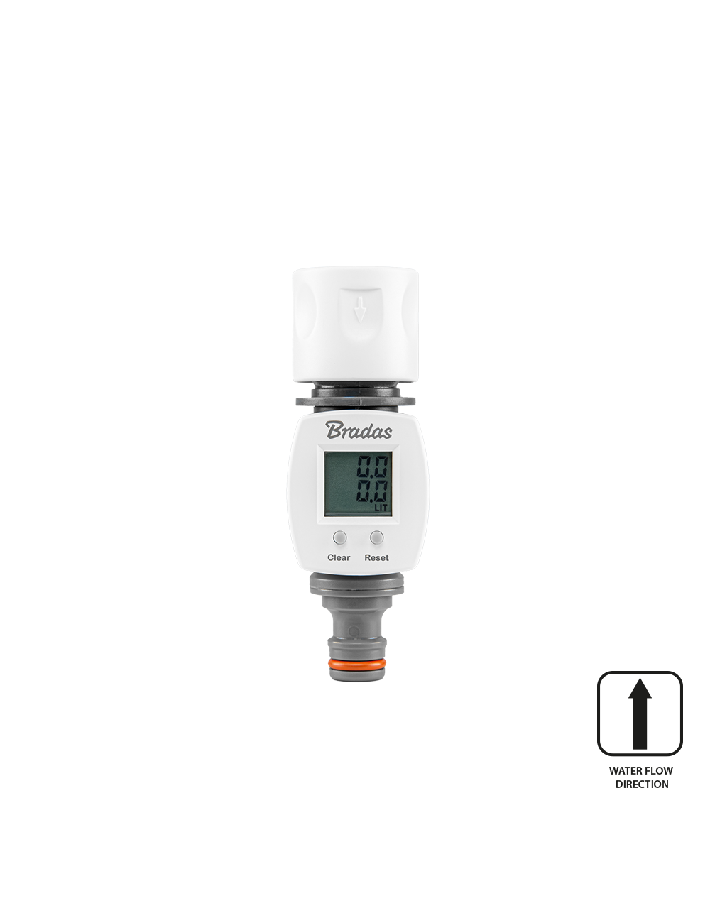 BRADAS LICZNIK PRZEPŁYWU WODY WHITE LINE