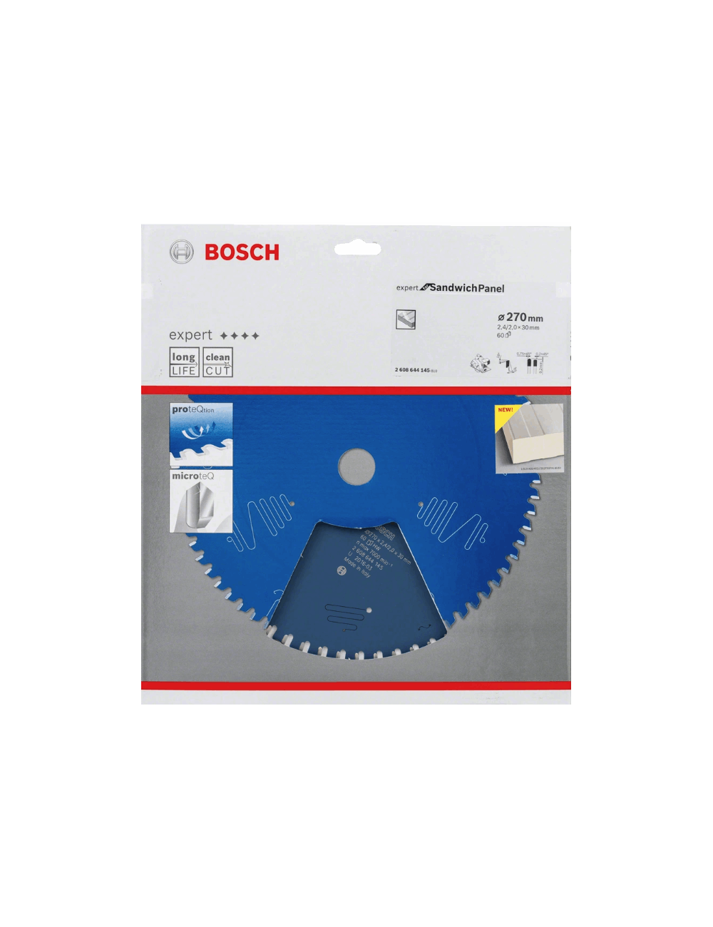 BOSCH PIŁA TARCZOWA EXPERT FOR SANDWICH PANEL 270 x 30mm, 60 ZĘBÓW