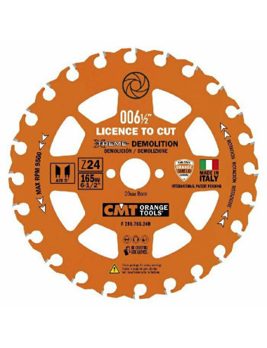 CMT PIŁA HM D=165 Z=24 F=20 K P=2,3 1,2