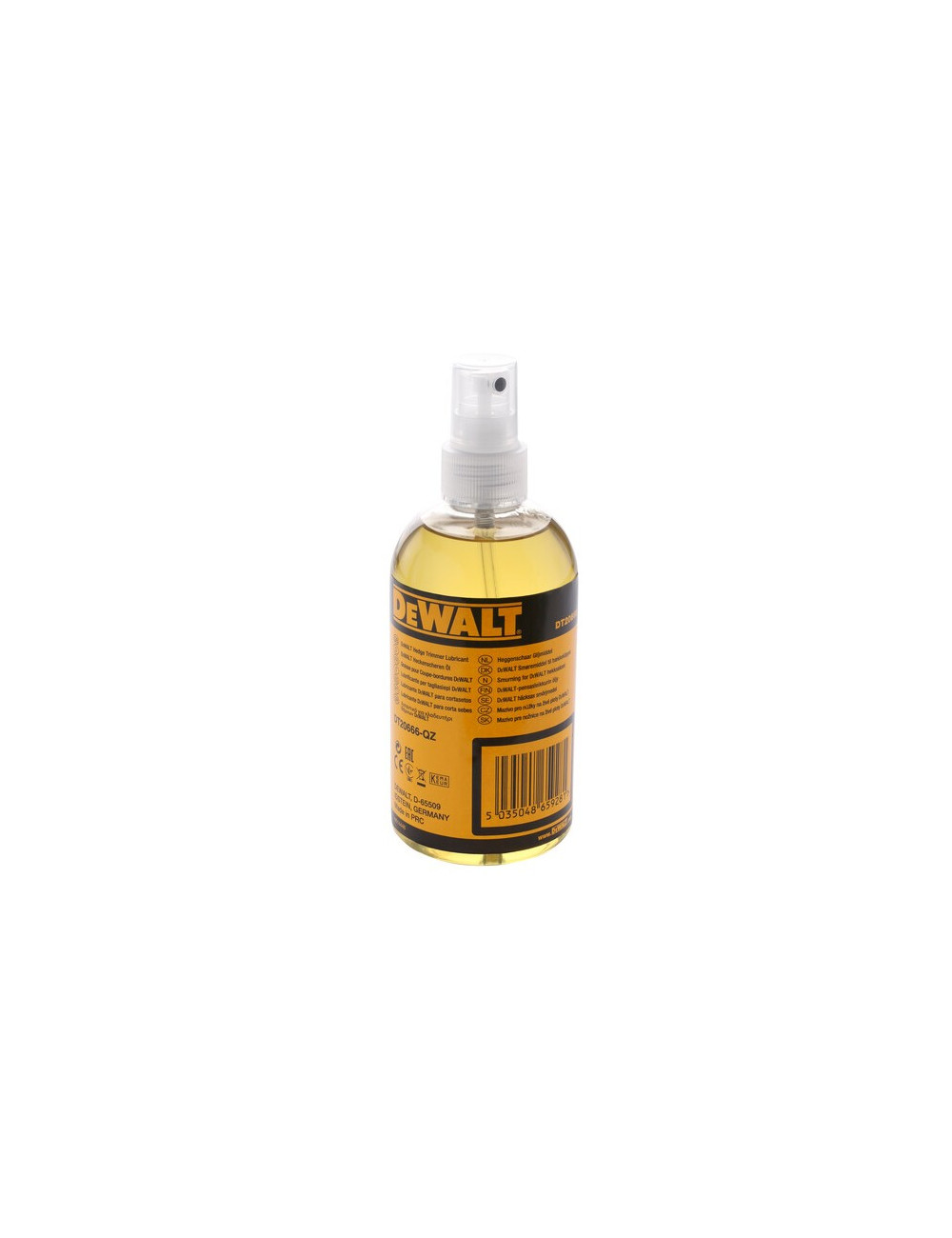 DEWALT SMAR OLEJ W SPRAYU LUBRYKANT DO NOŻYC DO ŻYWOPŁOTU 300ml DT20666