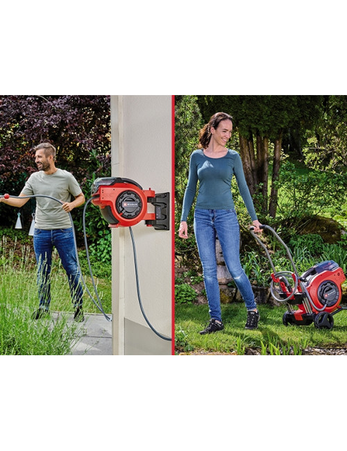 EINHELL BĘBEN Z WĘŻEM AKUMULATOROWY ZWIJACZ GE-HR 18 30 Li-Solo