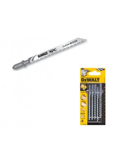 DEWALT BRZESZCZOT DO WYRZYNARKI 100x2,5mm T101B XPC DREWNO/PVC /5szt.