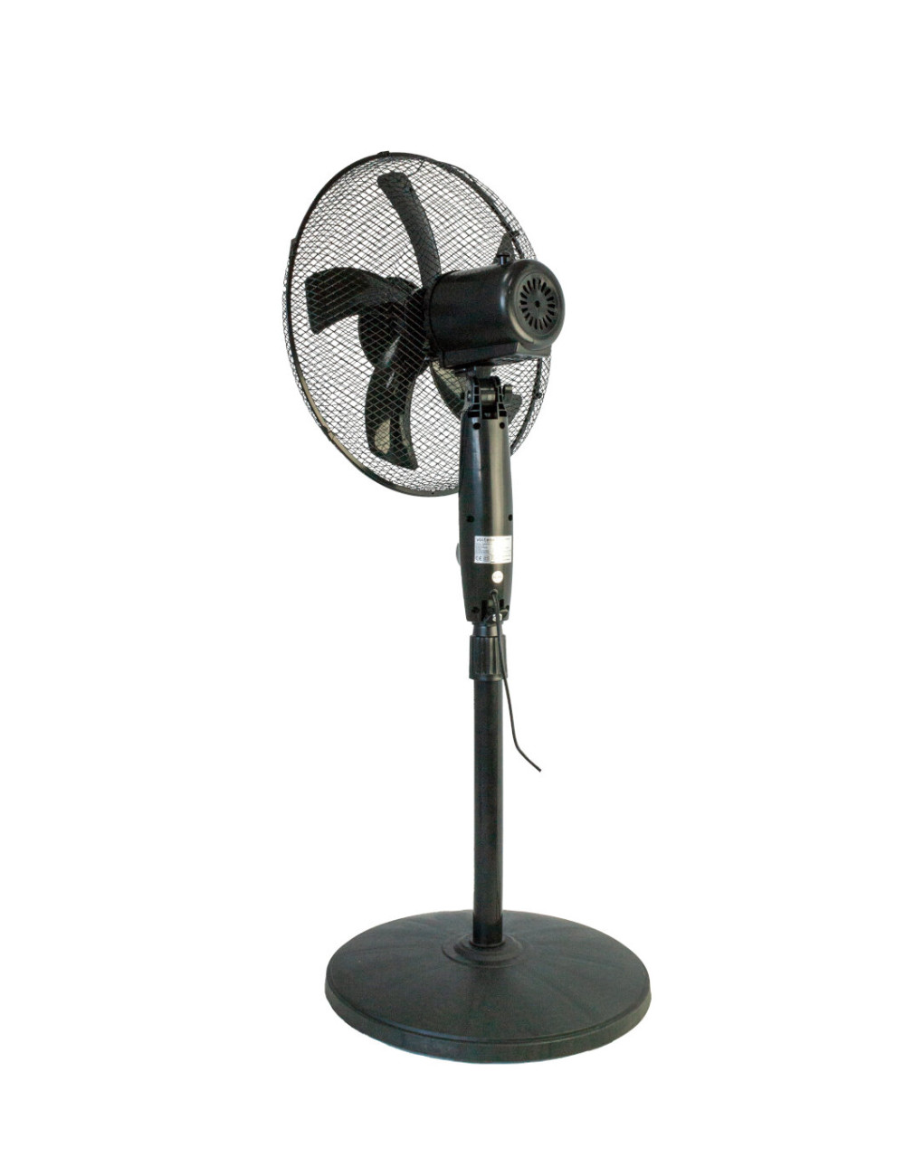 VOLTENO WENTYLATOR PODŁOGOWY CZARNY 40cm PODSTAWA OKRĄGŁA